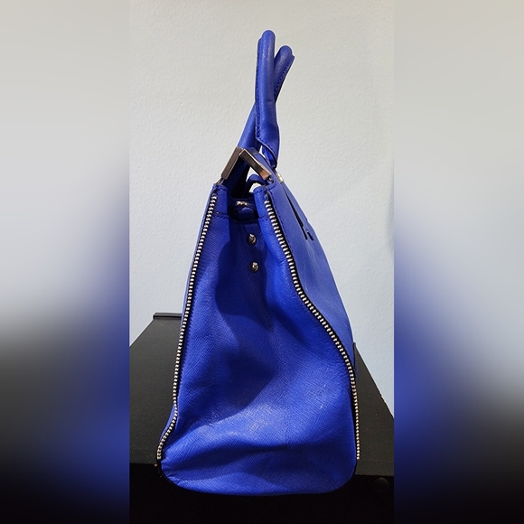 REBECCA MINKOFF | Amorous Two-Way Satchel | Electric Blue - Picture 9 of 12